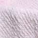 Плед плюшевий ручної роботи 85х85 см Лицева гладь світло-рожевий колір 13707-85х85 фото 6