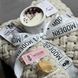 Подарунковий набір &ldquo;Evening Ritual&rdquo; з плюшевим Пледом ручної роботи візерунок Плетінка 140х190 см світло-бежевий колір, свічкою та білим шоколадом 13844-140х190 фото 4